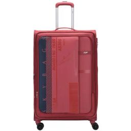 Skybags Airway Pro Red Printed Soft Large Trolley Bag - 34 cm-image-15