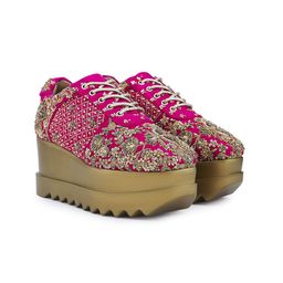 Anaar Women Printed High-Top Sneakers-33