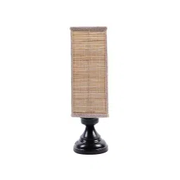 Tucasa NTU-290 B-22 Table Lamp with Metal Base (Beige)-6