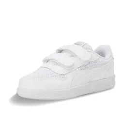 Puma Kids Punch Comfort INF White Velcro Shoes-image-40