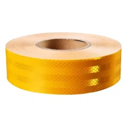 GENERIC 2 inch (50.8 mm) High Intensity Warning Reflective Tape Yellow 5 m Length-picture-30