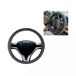 Auto Pearl Ring Type Car Steering Wheel Cover Compatible with Verito Vibe-image-11