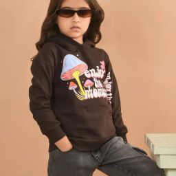 LilPicks Kids Brown Printed Full Sleeves Sweatshirt-image-68