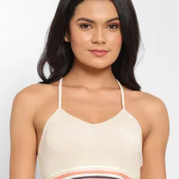 N-Gal Beige Bralette Bra-image-95