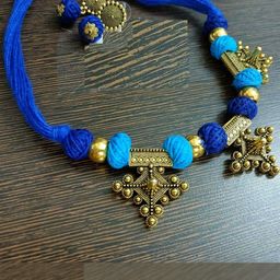 MAYANKS Necklace & Earrings Jewellery Set-16