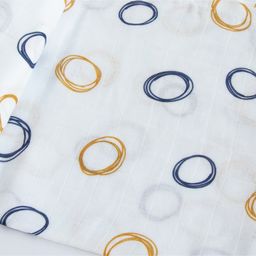 Yellow Doodle Organic Cotton Swaddle Wrappers - Multicolor-image-86
