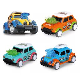 Enorme Push and Go Jumping Dancing Toy Friction Powered Car Vehicle with Jumping Bonnet For Kids - Pack of 4-27