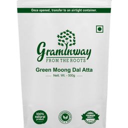 Graminway Green Moong Dal Atta 500g pack of 2-image-24