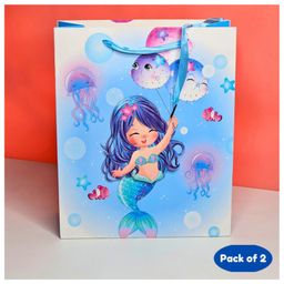Puchku 3 D Gift Paper Bag ( Pack of 2 Random Design )-63