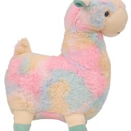 TOYTALES Standing Rainbow Fur Lama Multicolor - Height 38 cm-image-32