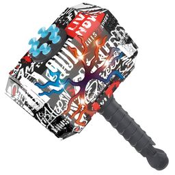 AKN TOYS Hammer Plastic Model Toy Soft Bullet Gun Toys Kids With 6pcs Soft Bullet - Pack of 1 - Color May Vary-19
