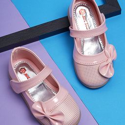 Minesole Bow Embellished  Ballerinas - Pink-image-67