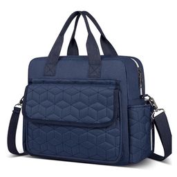 Winnies Diaper Bag Multifunctional Maternity Bag Stylish Baby Travel Bag, tote bag-Blue-20