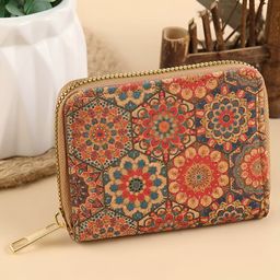SYGA Women's, Zip-Around Bohemian Style Wallet , Card and Coin Holder(Style-6)-picture-12