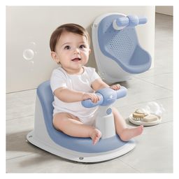 StarAndDaisy Baby Bath Bather Stand, Non-Slip Bath Chair for Baby Support Seat -Blue-picture-17