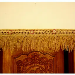 Paddy Toran with Beautiful Flowers,3.5 Feet Bathada Torana Toran-image-14