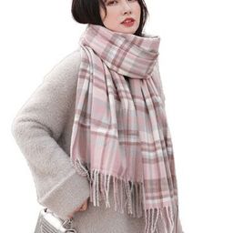 Alexvyan Women Checked Stole-18