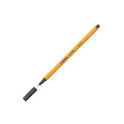 Stabilo Point 88 Fineliner Pen 0.4 mm Metal Enclosed Tip Payne'S Grey, 88/98-10PC (Pack of 10)-picture-36