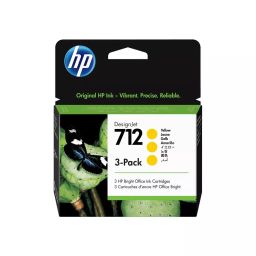 HP 712 Ink Cartridge 3 Pack Yellow Color Compatible With HP DesignJet T210, 3ED79A-image-22