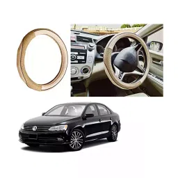 Auto Pearl Ring Type Car Steering Wheel Cover Compatible with Jetta Type-2-image-4