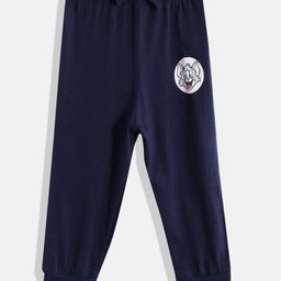 Eteenz Girls Premium Cotton Mid-Rise Tom Printed Joggers-image-59