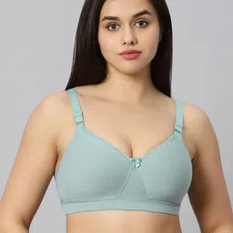 Bluenixie Cotton Full Coverage Padded Wirefree Support Everyday Bra-image-92