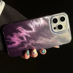 Luxury Kase Abstract Printed iPhone 15 Pro Back Case Mobile Accessories image 2