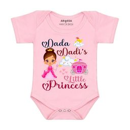 Arvesa Dada Dadi Little Princess Printed Bodusuit-image-87