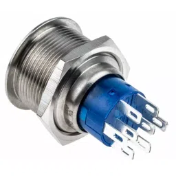 RS PRO Illuminated Push Button Switch Panel Mount 22.2 mm DPDT Red LED 250 V AC, 1759234 image 4