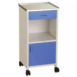 Welltrust 40x40x75 cm Powder Coated Stainless Steel Delux Bed Side Locker, WLT-706-37