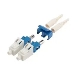 L-COM FIBER OPTIC CONN, LC, DUPLEX, 0.9MM, FOC-LCSM0209-BLBU0-49