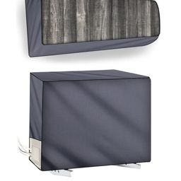The Furnishing Tree Split AC Cover set of Indoor and Outdoor Unit used for 1 Ton Daikin MTKM35 Wood-image-94