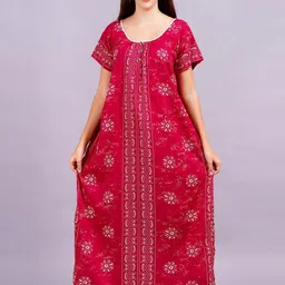 Breezly Printed Maxi Nightdress-picture-3