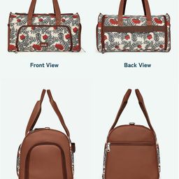 ZOUK Printed Large Casual Duffel Bag image 3