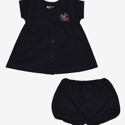 Bodycare Kids Girls Printed Top with Shorts-image-91