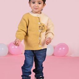 MAMA AND PEACHES Kids - Unisex Colourblocked Long Sleeves Fashion Sweater-image-11