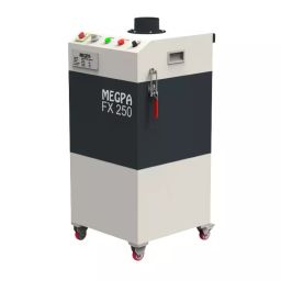 Megpa Dynamics 425 m³/hr (250 CFM) Single Phase Laser Fume Extractor with Single Arm, FX250-38