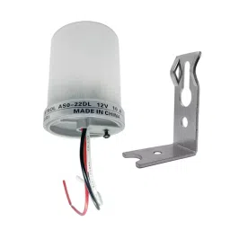 amiciSmart Photocell Sensor Switch 10 A 12 V DC Automatic On/Off Street Light Controller, 1xLGHT-SEN-RLY-DC-38