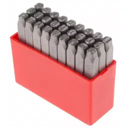 RS PRO 5mm x 27 Piece Engraving Letter Punch Set (A to Z), 8754730-41