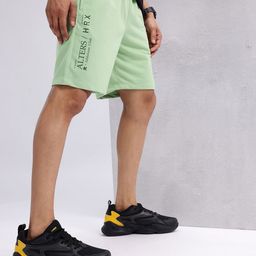 HRX by Hrithik Roshan Men Typography Printed Shorts-image-56