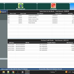RIGHTHMS - Restaurant Billing Software (Restaurant,Bakery,Cafe,Bar&Pub) POS Software With Mobile App&QR Digital Menu Includes Inventory&Costing Management|Professional Version|AMC- 8,000+Tax image 5