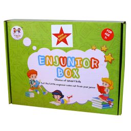 ENJUNIOR BOX Babies Memory Games Educational Activity Game for Kids with Puzzles & Role Play Mask New Edition - Multicolour-20