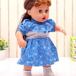 Speedage Nikki Fashion Baby Doll - Height - 39 cm (Color & Print May Vary)-10