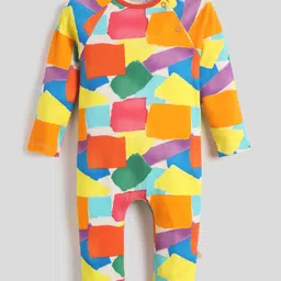 Somersault Full Sleeves Colour Block Romper - Multi Colour-picture-26