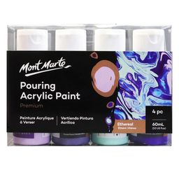 Mont Marte Acrylic PouringSets 4 X 60 ml Ethere-image-100