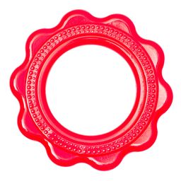 Adore Luscious Jumbo Water Filled EVA Teether- Big Ring Red-picture-22