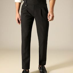 Banana Club Men Original Slim Fit Pleated Trousers-image-58
