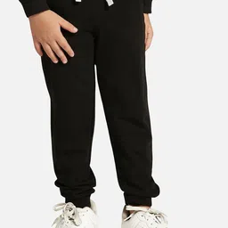 Juniors by Babyshop Boys Cotton Regular Fit Mid-Rise Joggers-34