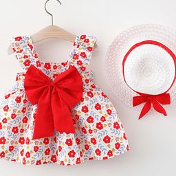 YK Floral Print Fit & Flare Mini Dress-image-49