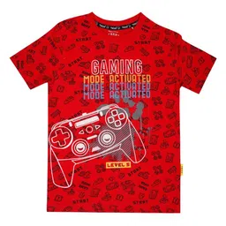 YALZZ Boys Printed Applique T-shirt-picture-42